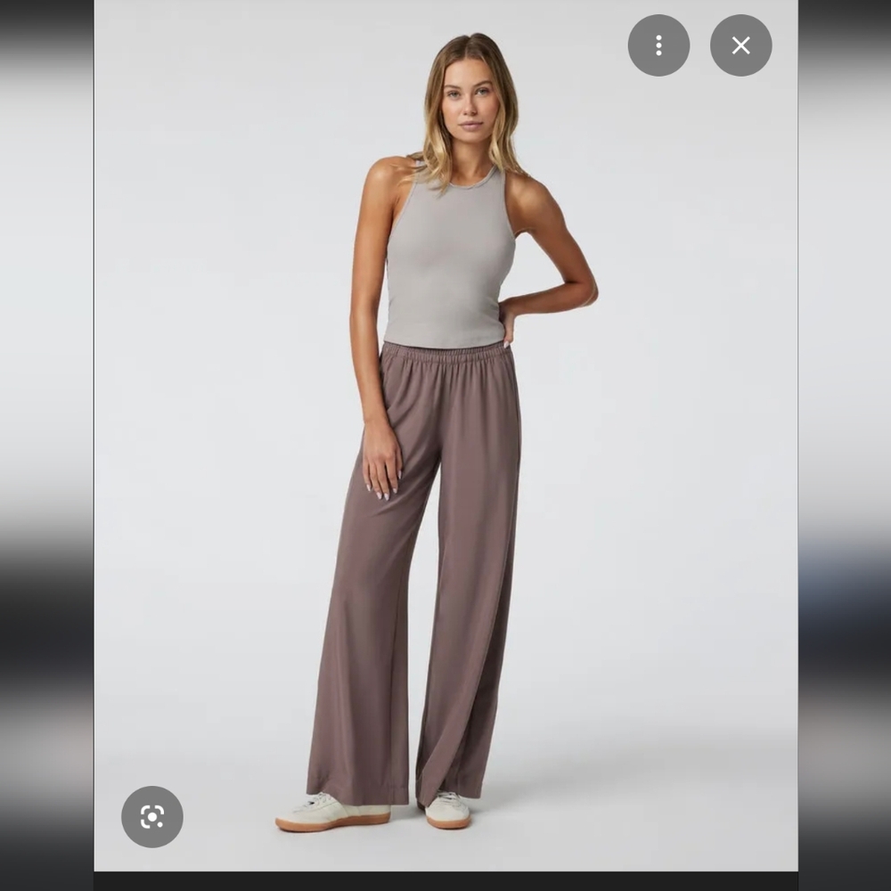 Vuori Villa Pants - Large SHORT, Color Chocolate